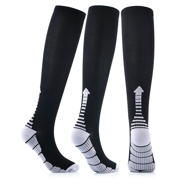 Pressure Socks Black Arrow Sports Long Running Sports Leggings Compression Socks